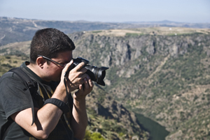 Pablo Urraco y su cámara